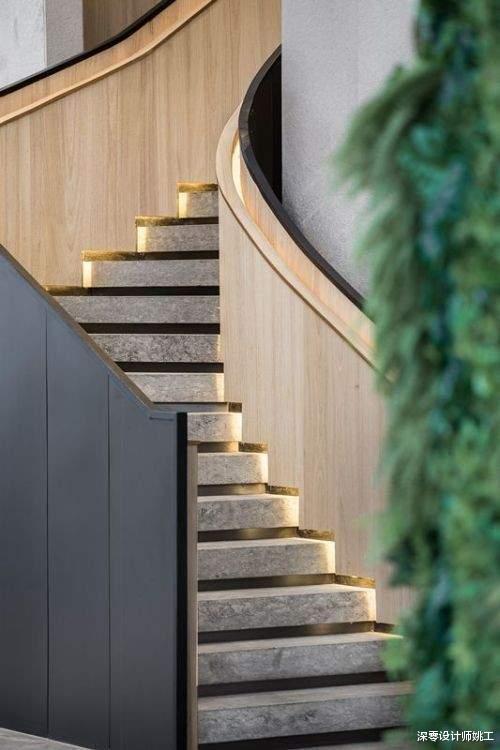 |偏爱大理石楼梯，并不是一时兴起，这档次不是一般材质能比得过的