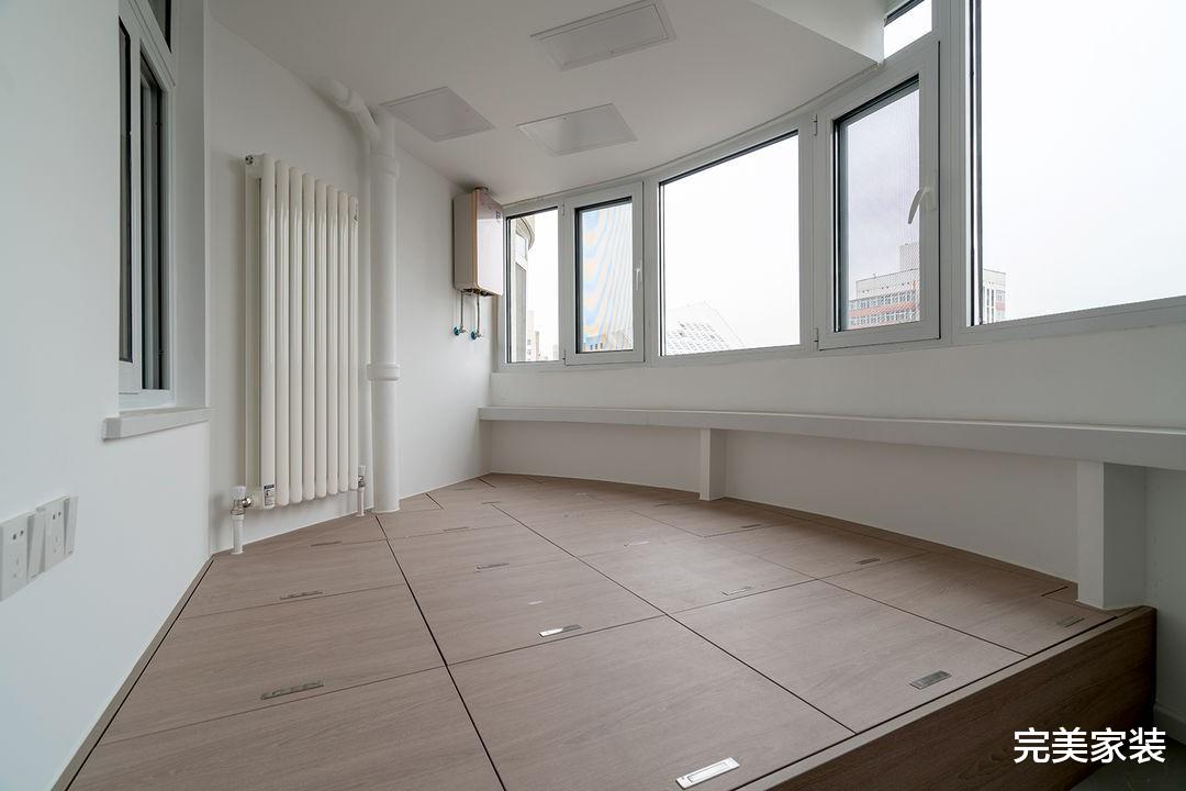 50平方米变身大两居，采光通风超级好，满足一家三口人的生活需求