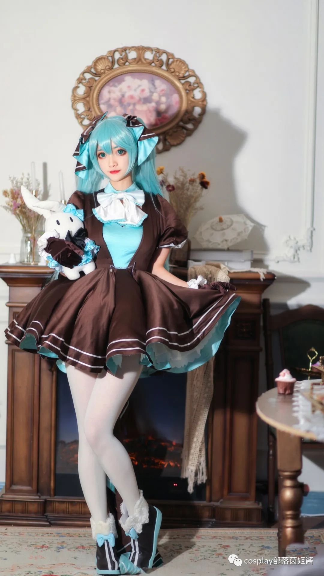 |cos：Miku兔子洋装cos正片@折崎