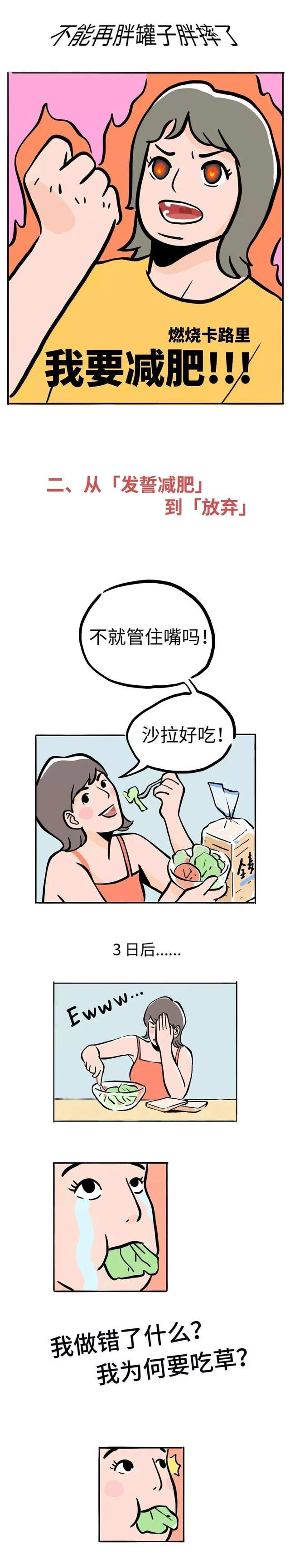 |你每次减肥都失败的原因，我帮你找到啦！