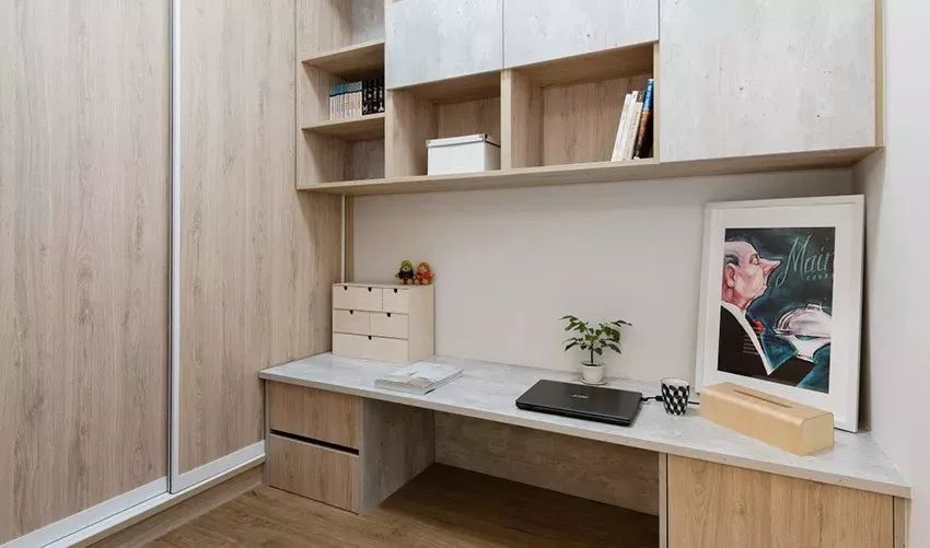 |她的46㎡北欧风小家, 原木家具增添温度，让淡雅的空间更温馨，美！