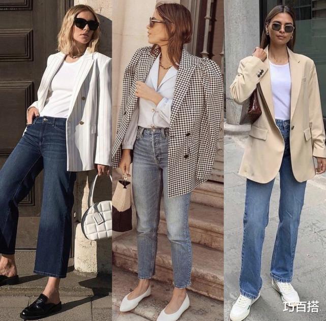 巧百搭|时尚潮人都爱西装外套+牛仔裤,简单却不失街头风,越穿越心动