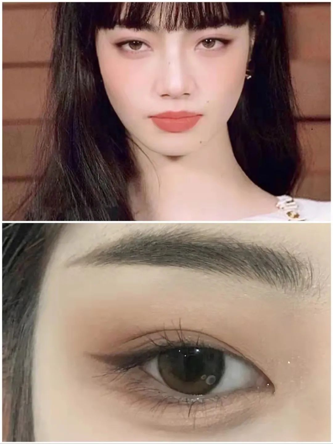 眼妆 内双眼妆|小松菜奈日系厌世妆纯欲氛围拉满