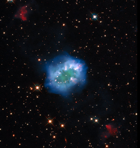 哈勃望远镜 哈勃望远镜'复活了'！这是它重启后 拍的首张照片