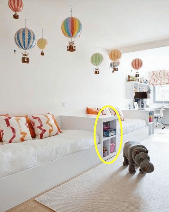 老年小妙招|二胎房间别再做上下铺，这样去摆放，钱没白花还能多出3㎡收纳！