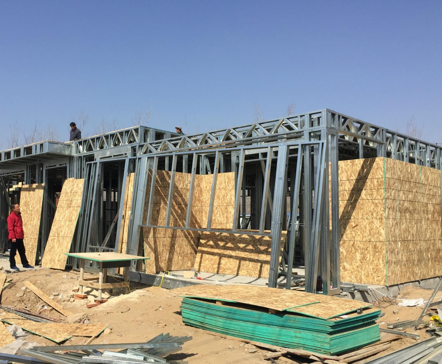 江岸|轻钢别墅房是怎么建造成的？包含哪些步骤？3个步骤要清楚