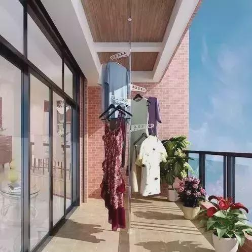 阳台这6种晒衣方式,我就喜欢第3种,衣服干得快又轻松!