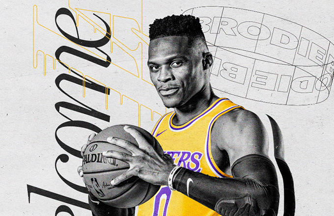 湖人队 官宣：湖人正式通过交易得到威斯布鲁克