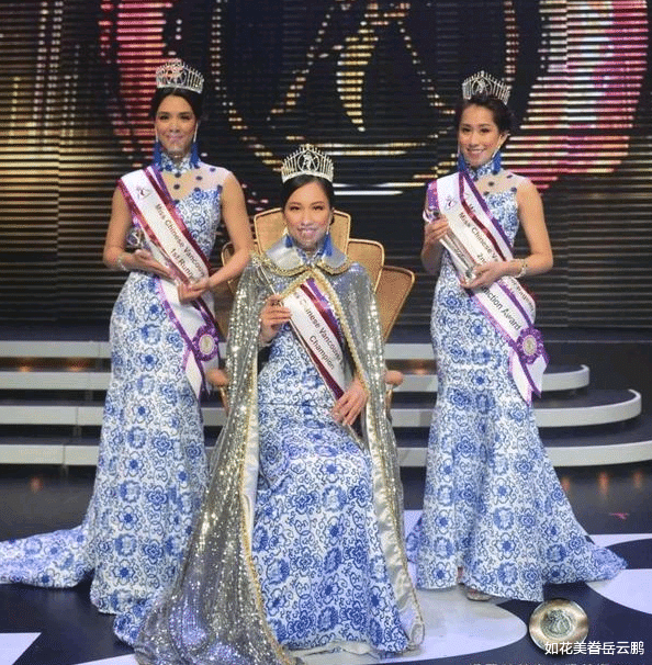 沈月|基因好强大！钟丽缇大女儿拿下华裔小姐亚军，与沈月争最美星二代