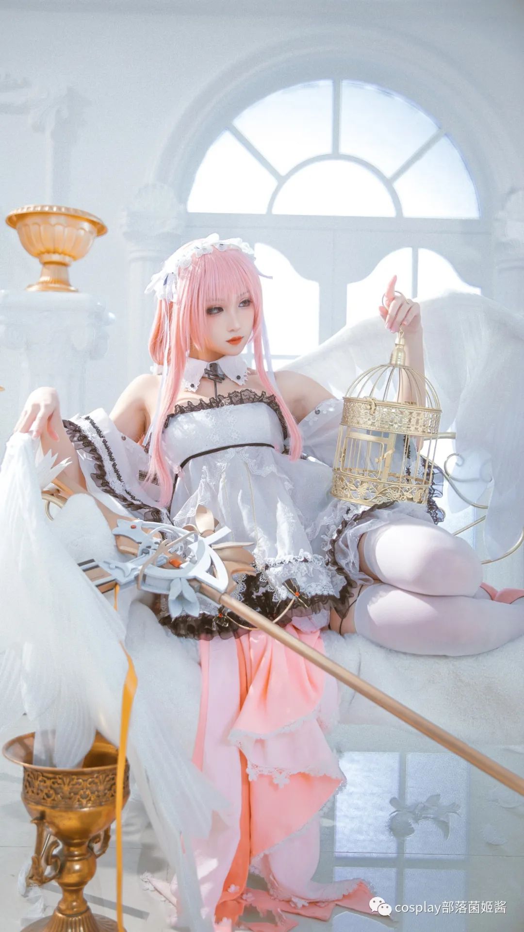 |cos：碧蓝航线纯白英仙座cos正片@瓦斯塔亚小龙虾
