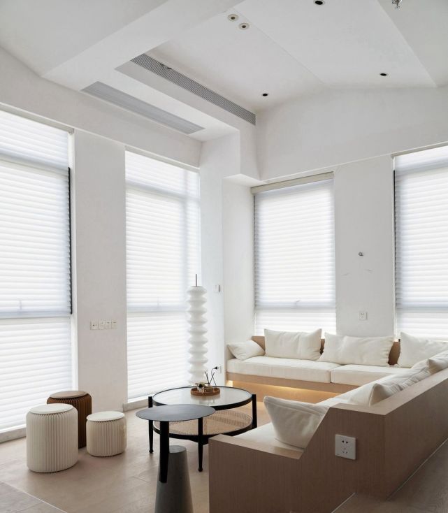 简易设计 52㎡的家,坚持把卧室抬高至半高,打造房中房格局太巧妙