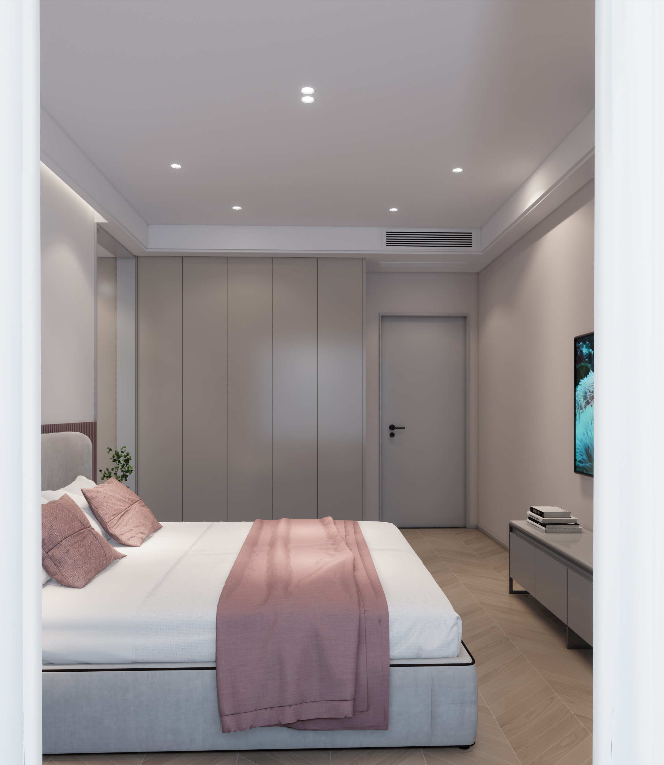 佳兆业207平现代风格装修案例