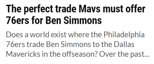 2换1,独行侠又一押宝方案!或打包波神+妖卫,全力抢14+7全明星