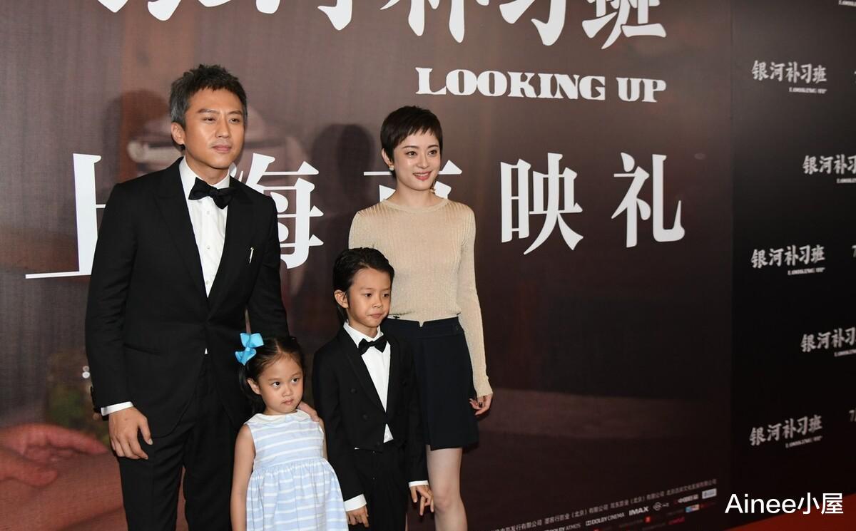 穿衣搭配|孙俪的优雅不是装出来的，裸色上衣配半裙，在邓超身边也挺独立