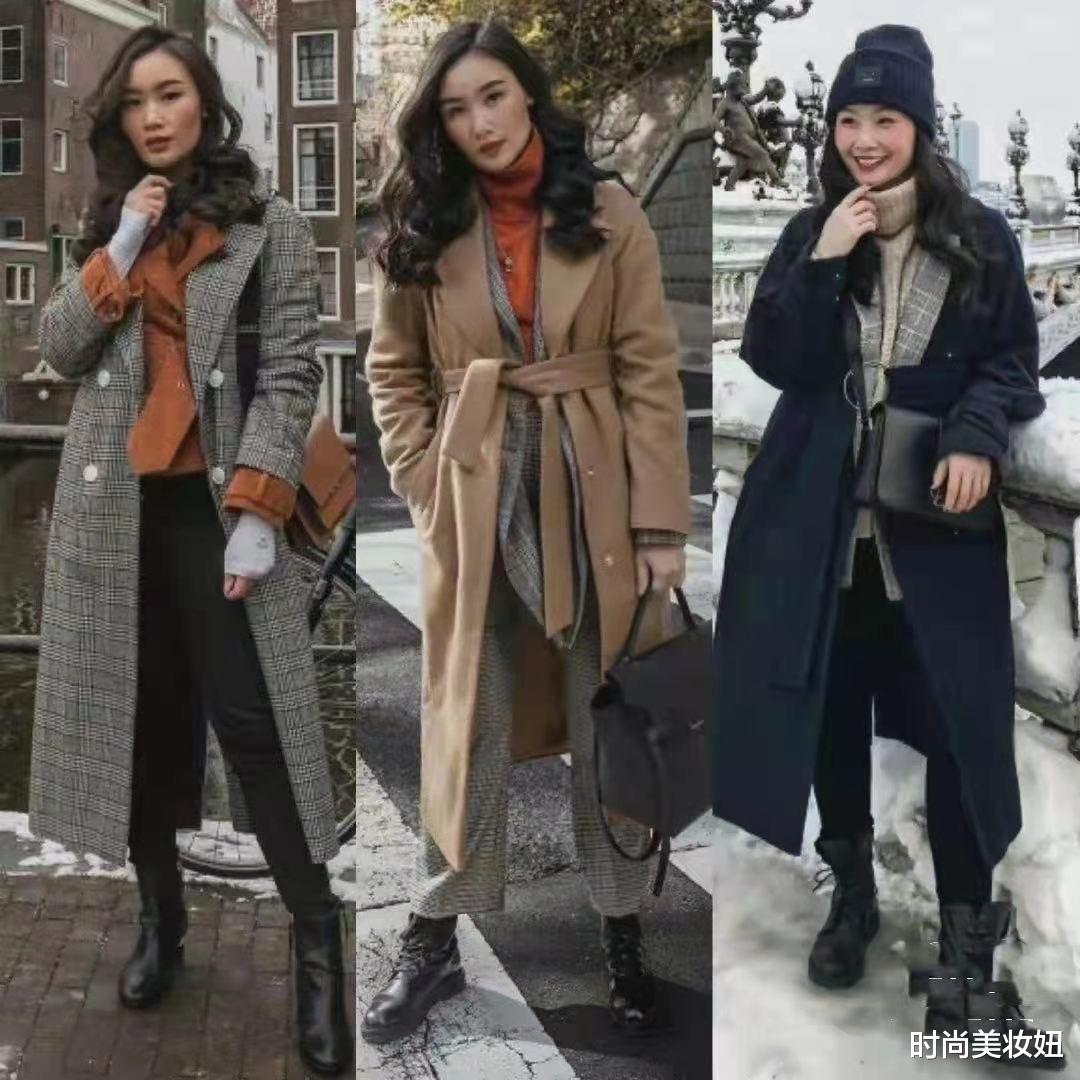 时尚美妆妞 这是我见过最实用的大衣穿搭，高级时髦还保暖，建议收藏
