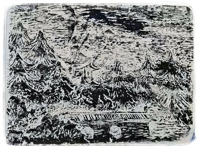 哈尔滨新闻网 冰版画，开展