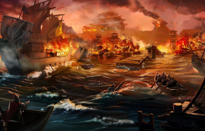 电视剧|影视剧版“草船借箭”，这两张图片太“写实”，笑不活了！