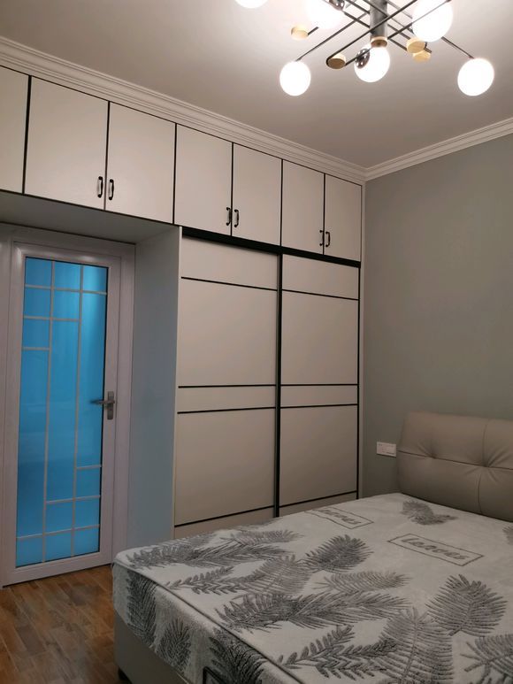 简易设计|新房完工了,墨绿色为主调,目前花18W,被橱柜颜色败笔了