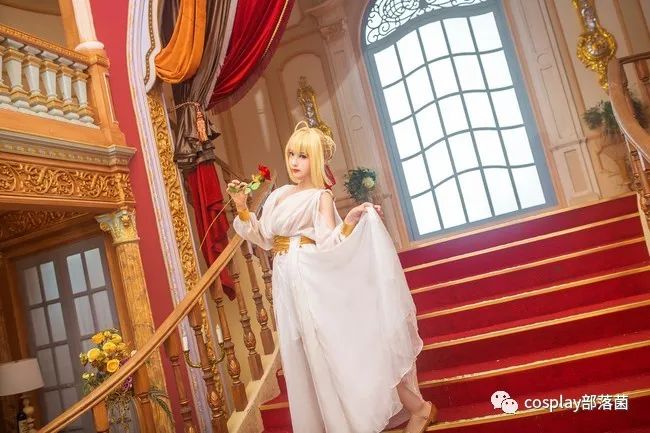 尼禄|cos：?FATE 尼禄睡衣cos正片