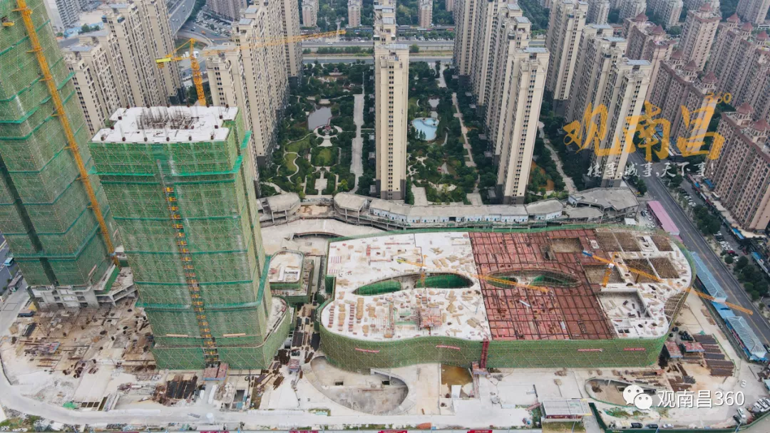 红角洲大型商业!联泰万悦汇封顶!内部装修效果图首次曝光!