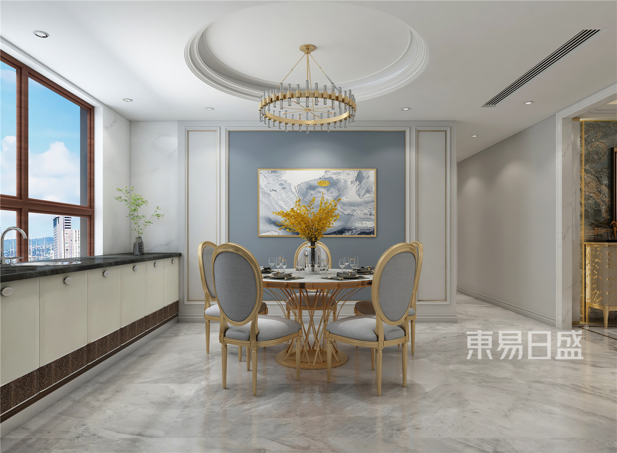 东易日盛石家庄|190㎡美式轻奢，精致有格调，越看越舒服