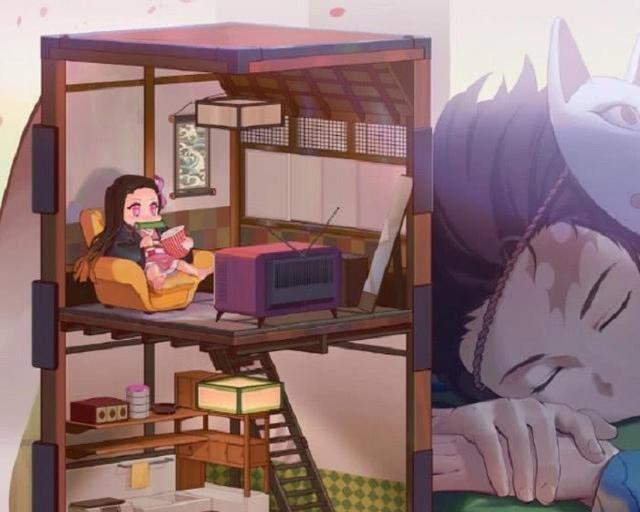 祢豆子|如何和祢豆子在一起,大神制作炭治郎木箱,打开盖子我爱了