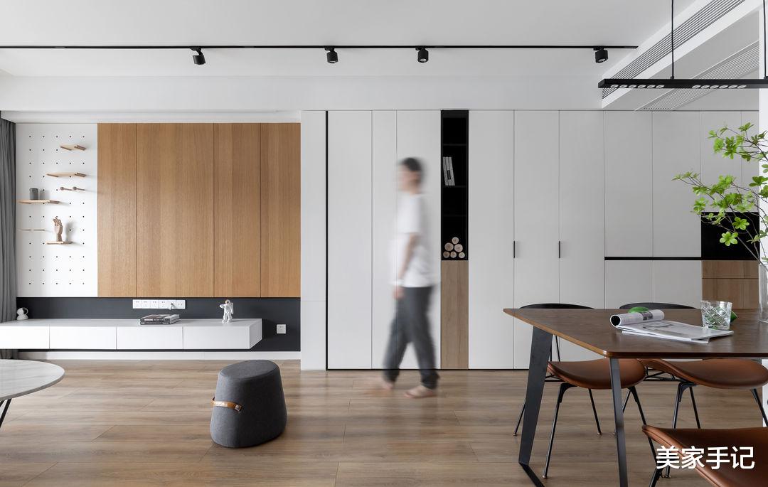 美家手记|看了他家100㎡的房子,才知道什么是岁月静好,全屋简约而不简单,超美