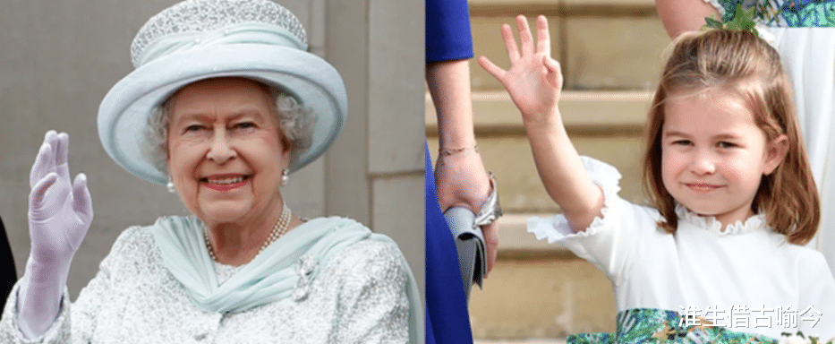 戴安娜|4岁夏洛特上学，老师半蹲着和她握手笑得很羞涩，越来越像戴安娜