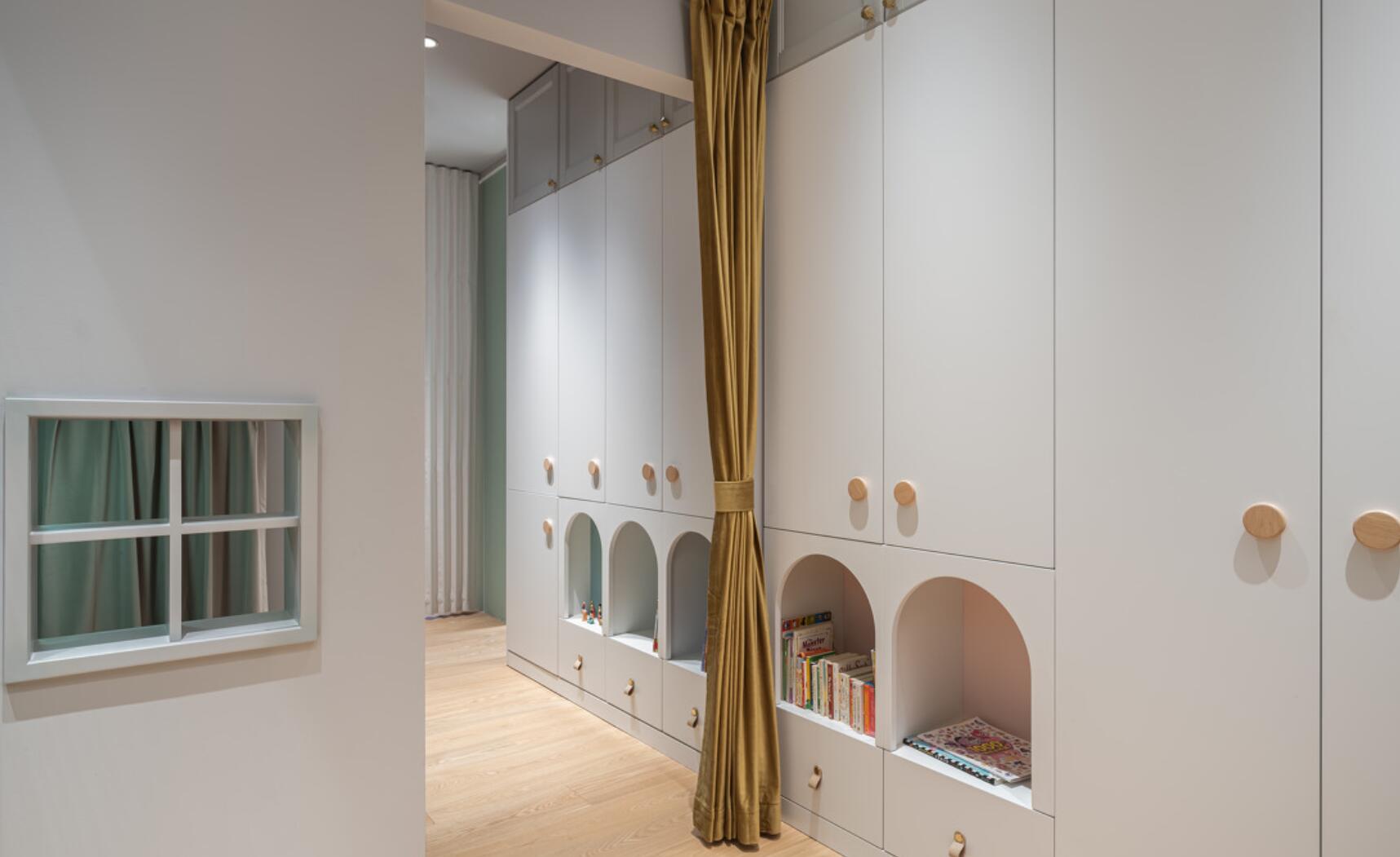 小拾谈装修 她家称为“神设计”都不为过!55㎡,住6口人,还有超多储物