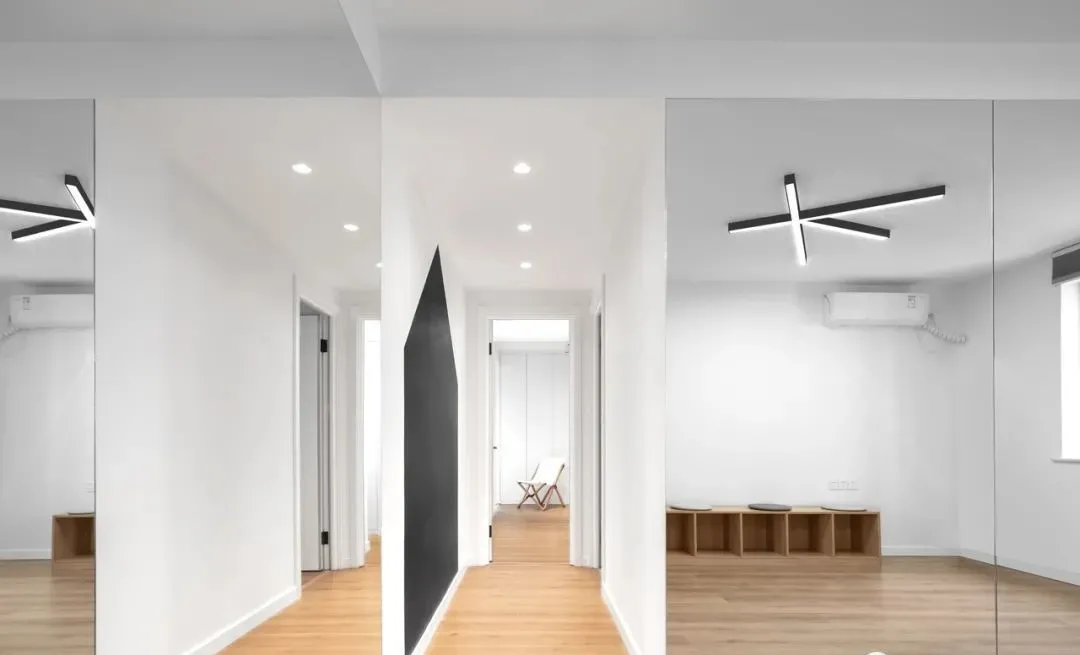 107㎡北欧风三居室，客餐厨一体，还有开阔健身室，带娃健身两不误！