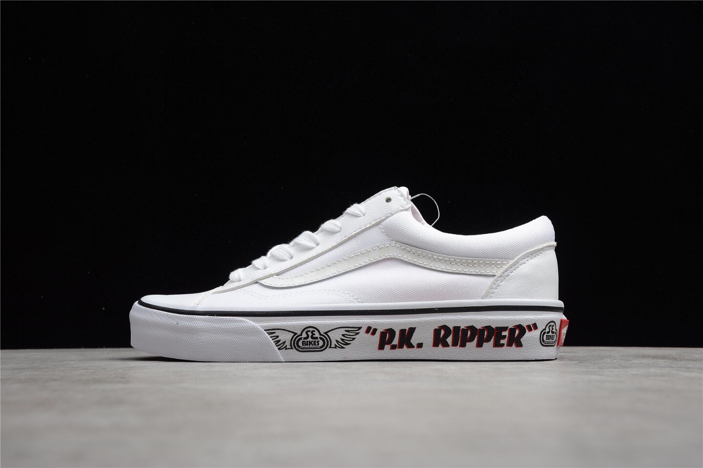 莆田鞋匠|VANS X SE BILKES Style 36 联名鞋款 3M反光 白色