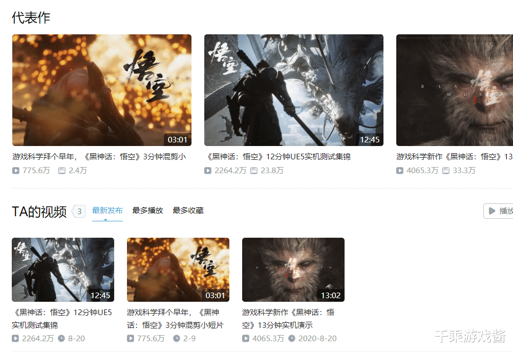 ign|《黑神话：悟空》获IGN投票排名第一，群雄纷争之下成了虚幻5的王