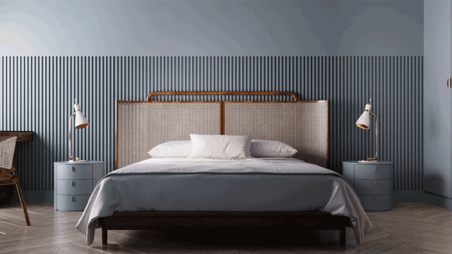 80㎡现代公寓，原木+金属+大理石，这才是家该有的模样