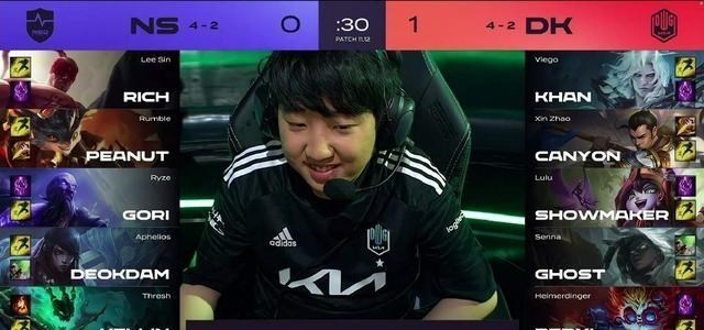 若珍|NS让一追二击败DK，BP阶段就被完爆，Rich碾压Khan连拿两场MVP