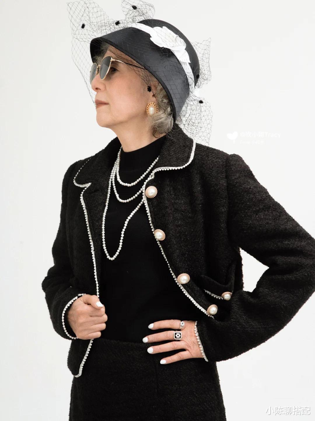 小陈聊搭配|87岁奶奶成穿搭典范，凭什么这么优雅时髦？原来秘诀在这2点上