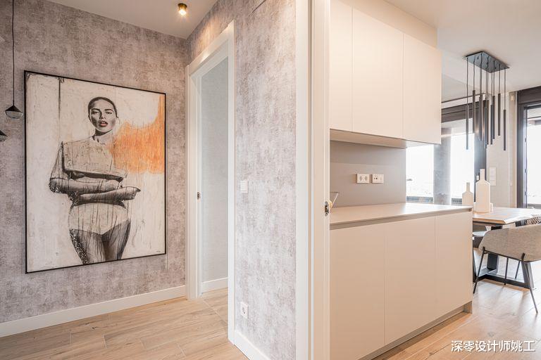 看完这对夫妻的124㎡,简洁原木两居室和超大开放式厨房,让人羡慕