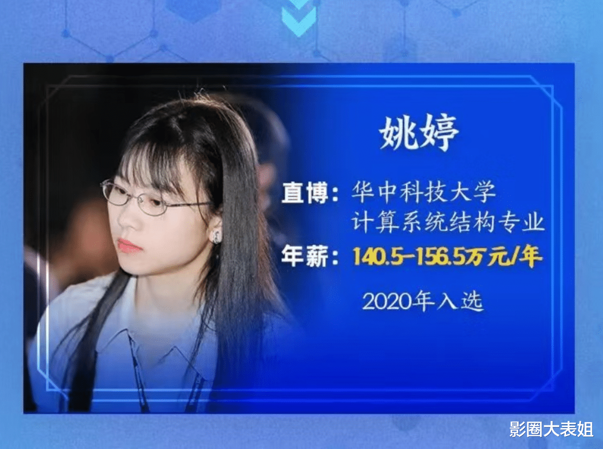 华为|姚婷：被华为选中的天才少女，毕业就拿156万年薪，她到底凭啥？