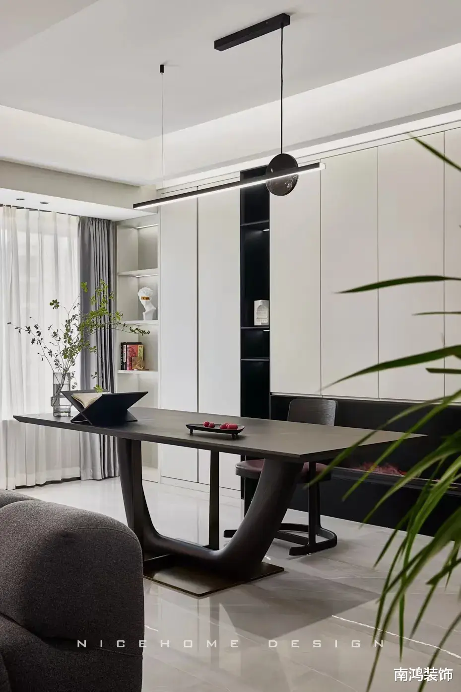 四室改两室，客厅书房一体，餐厨又玩出了新花样！