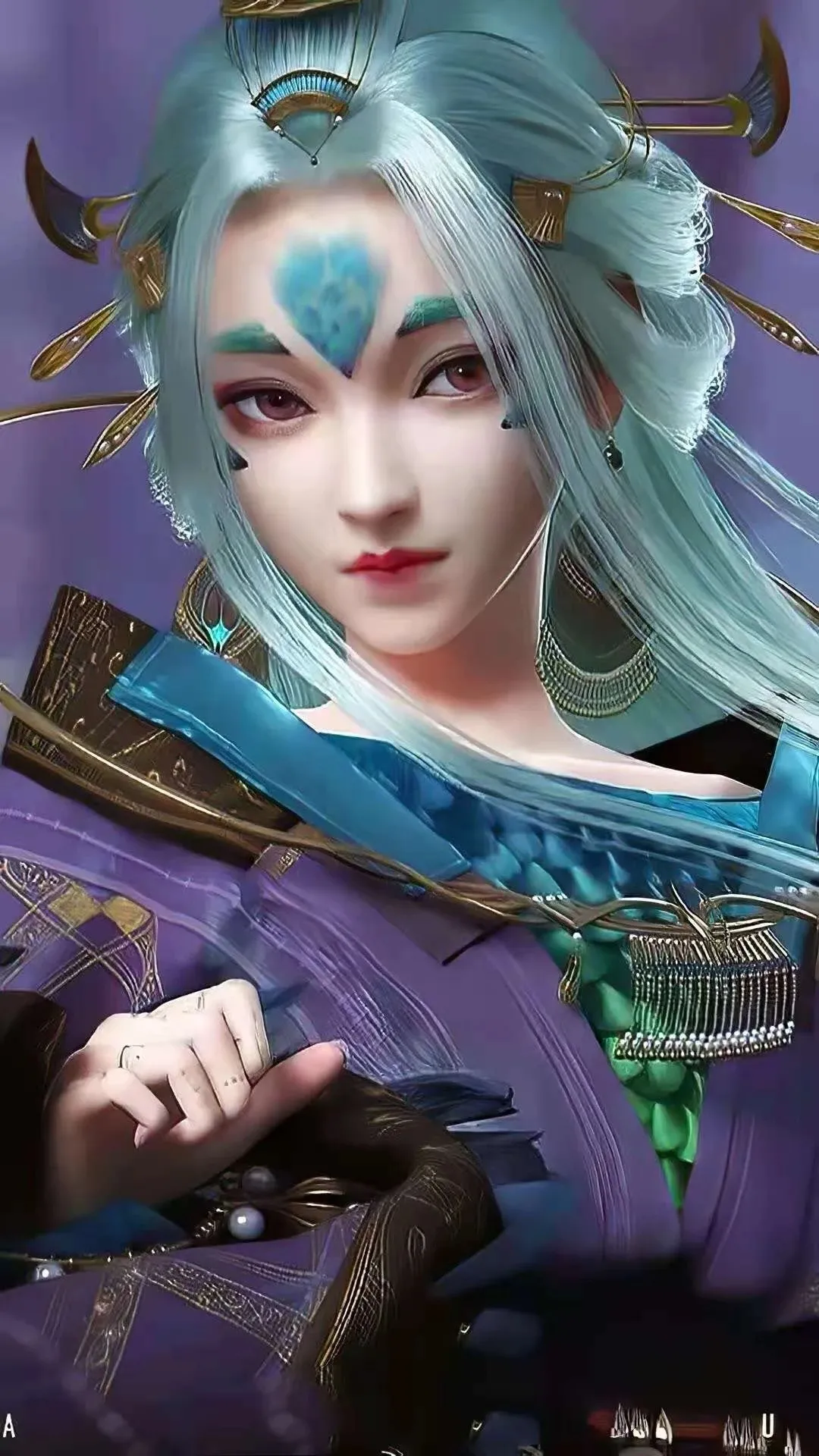 少司命|国漫紫衣女神壁纸部分合集 | 奉眠、紫女、少司命，你还想到谁？