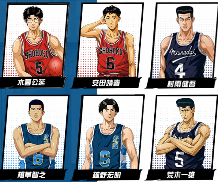 灌篮高手|《灌篮高手》手游:那些罕有人用的冷门球员,难有排位登场价值