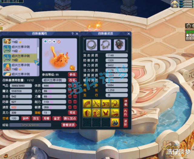 梦幻西游|梦幻西游:69简易天花板,每件装备至少3蓝字,愤怒+神佑+5特技!