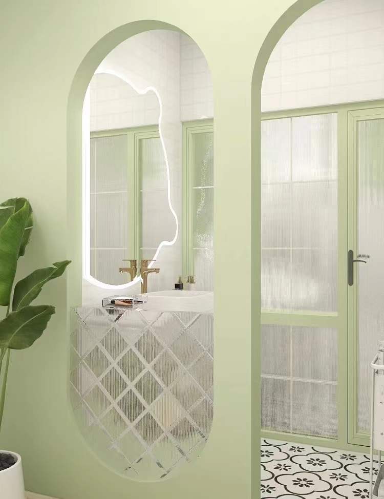 干湿分离 ▏小户型这样做,牛油果色系风好美好清新