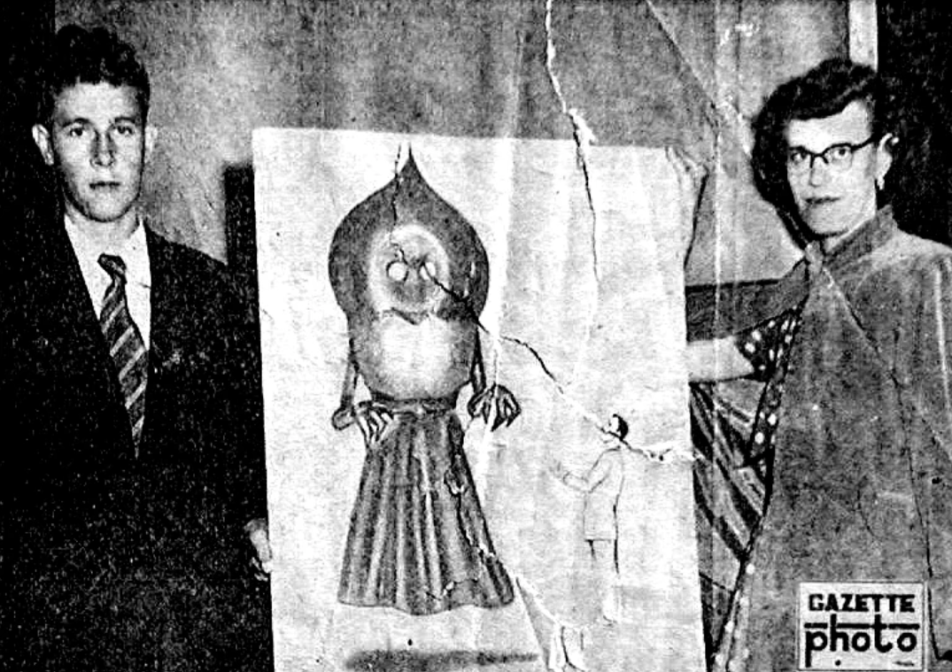 弗拉特伍兹怪物外星人:美国小镇70年前的UFO和怪物目击事件