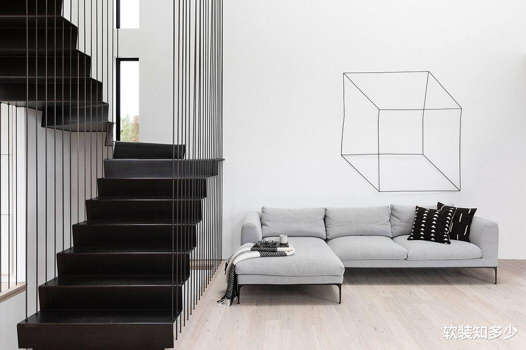 软装知多少 精美的山顶独立住宅，幽静但不失现代，开阔的大空间怎能不爱