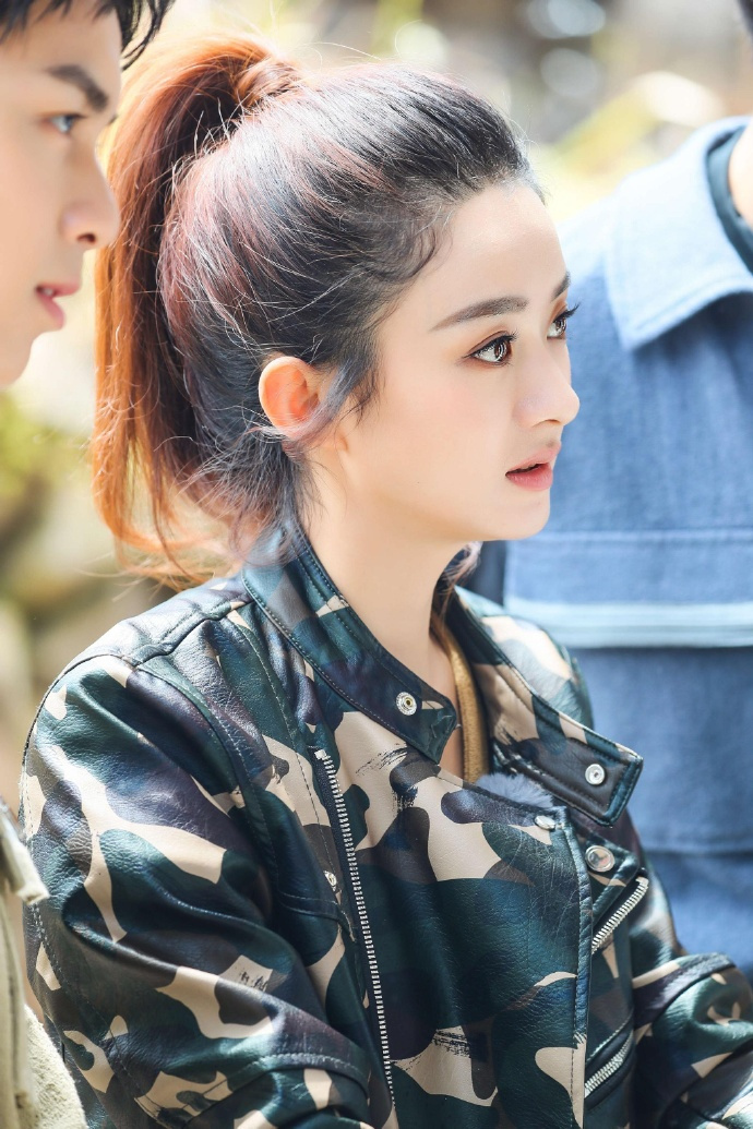 赵丽颖|赵丽颖以前是甜妹现在是甜姐，真的是太可爱了