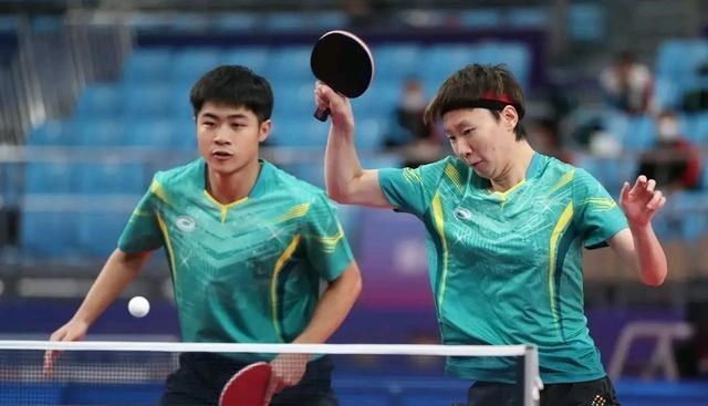 安祚永|王曼昱混雙比賽晉級，對決許昕跟劉詩雯，又近了一步