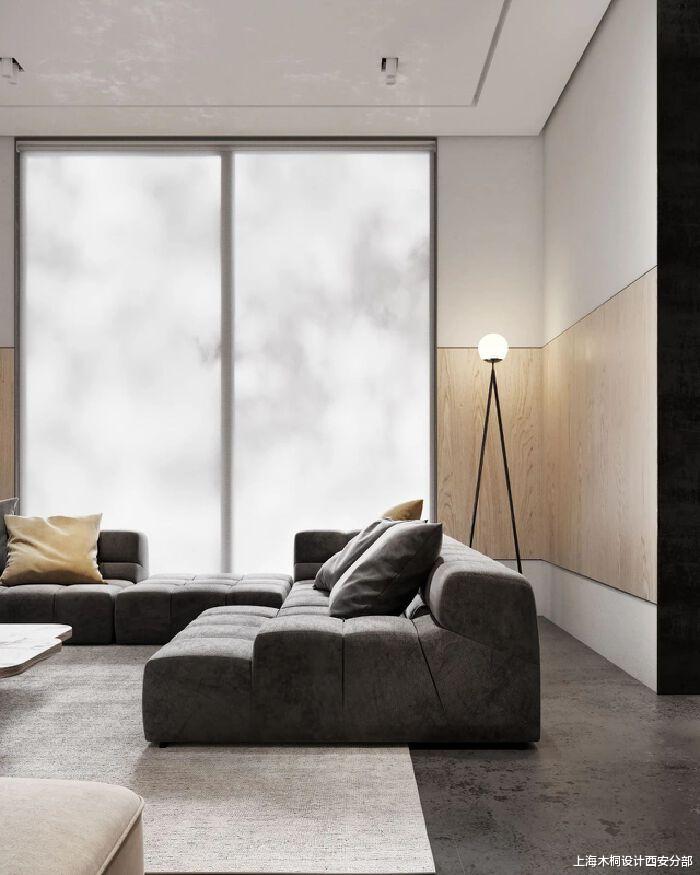 家装灵感丨极简主义的时尚轻奢，兼具艺术与奢华的双层公寓