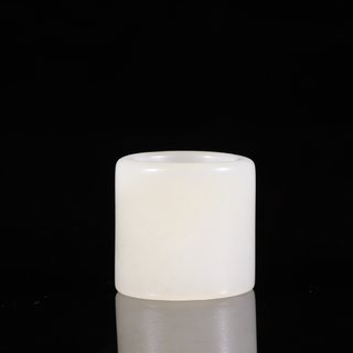 雕刻|和田玉 巧色 扁条 手镯