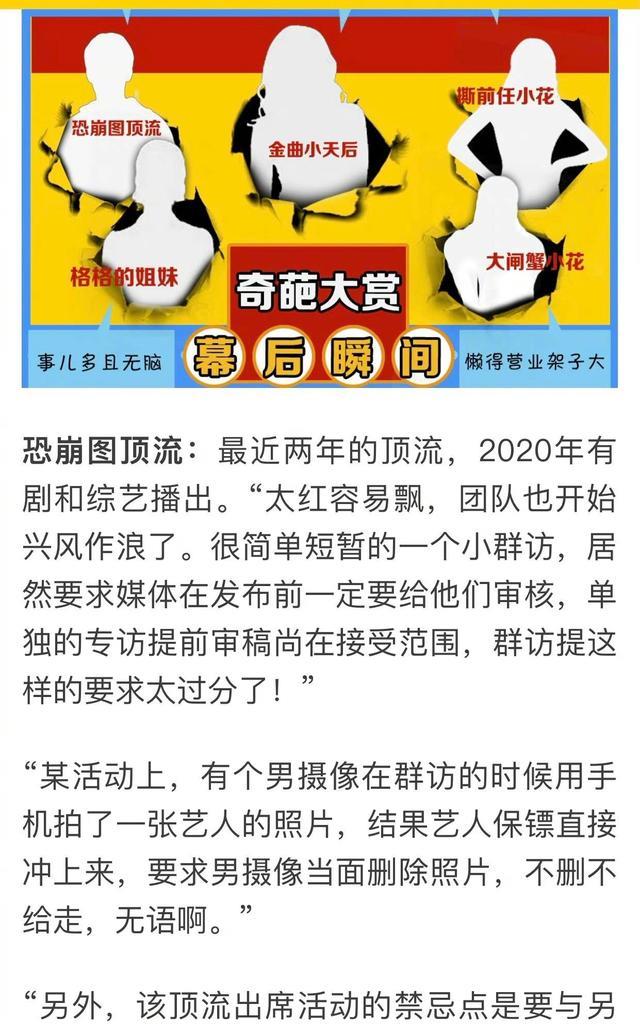 王一博|艺人黑榜：王一博太飘，崩图顶流？粉丝生图反击！袁冰妍也上榜