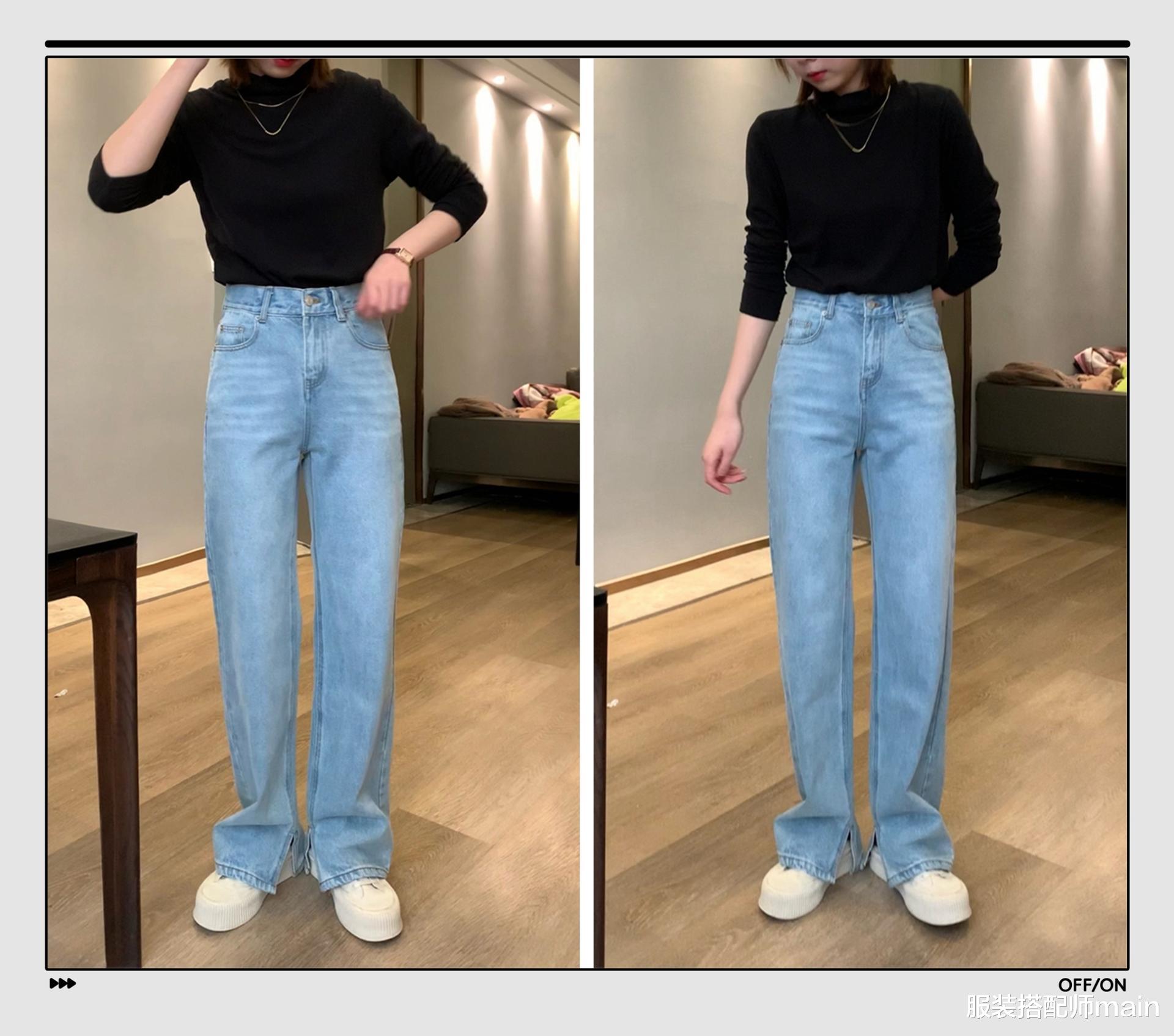 服装搭配师main 秋季女人穿阔腿裤，不要忽视这4点，不然不显高，还特别显胖